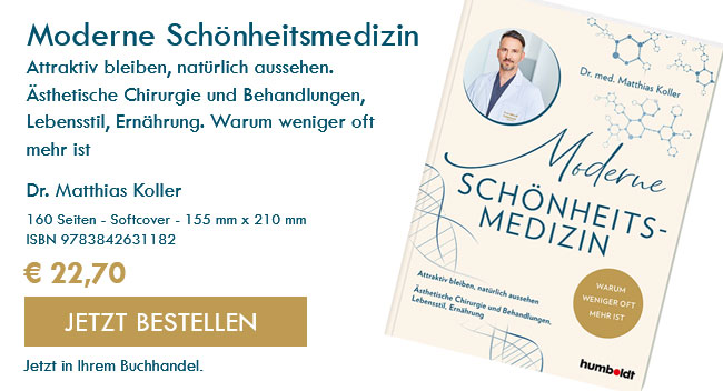 Buch moderne Schönheitsmedizin Dr. Matthias Koller